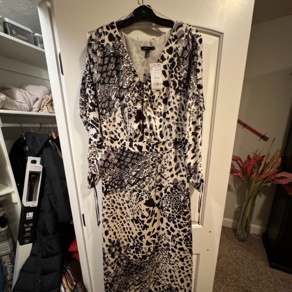 Maxi Animal Print Dress